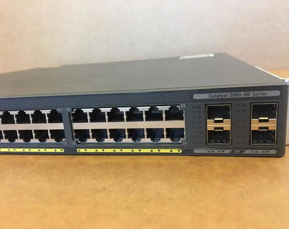 Новые CISCO WS-C2960XR-24TS-I сетевой коммутатор ethernet gigabit катализатор 2960-XR 24 GigE 4 х 1G SFP IP Lite |