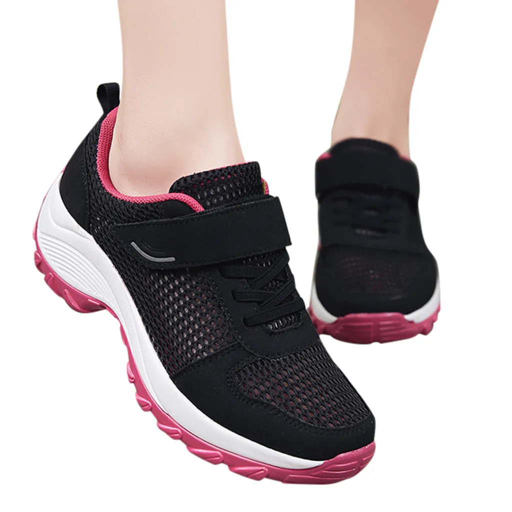 Женские теннисные кроссовки Tenis Feminino воздухопроницаемые из сетчатого материала