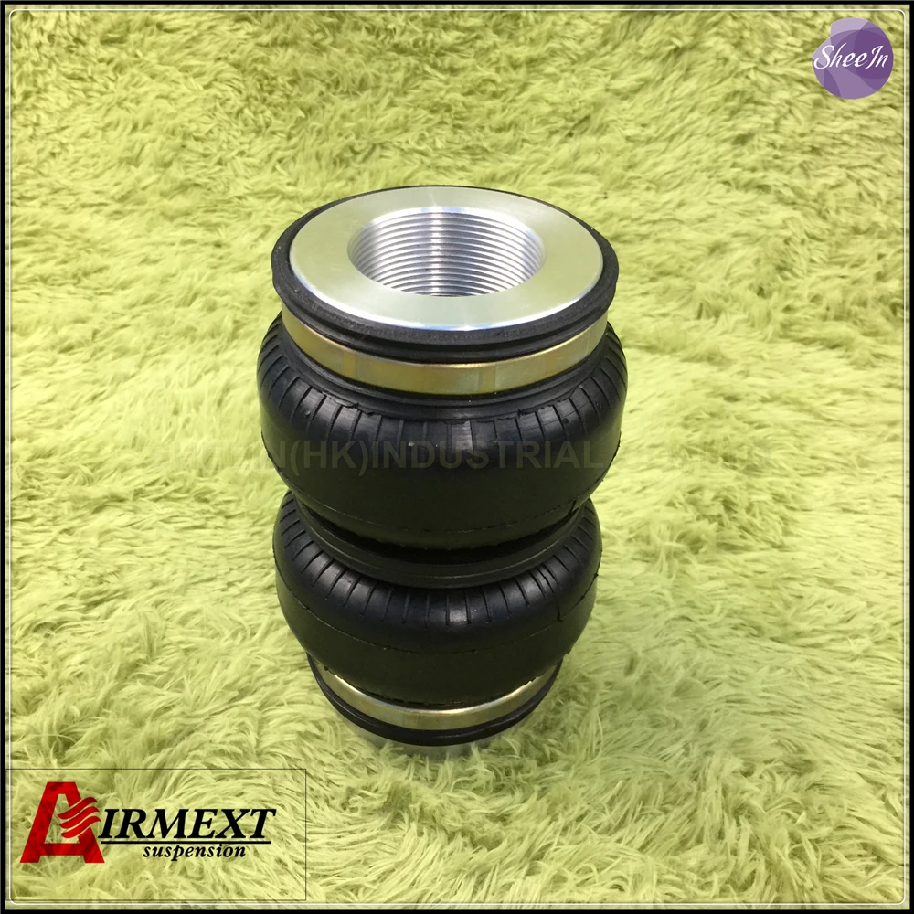 KSPORTcoilover Thread M50 * 2 пневматическая подвеска двойная спиральная резина Воздушная