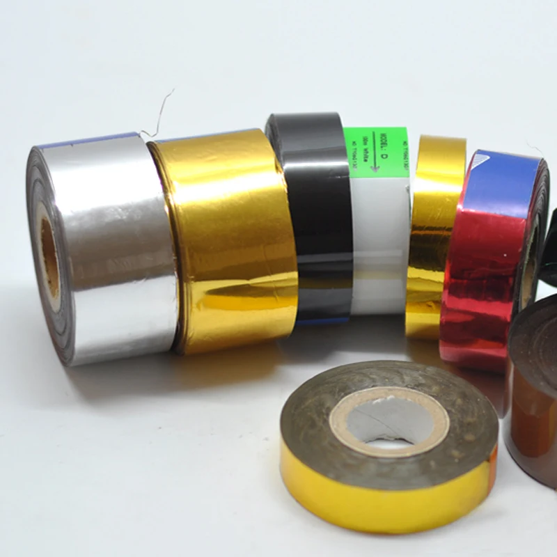 Фольга для горячего тиснения бумаги кожи 120 метров в соответствии с произвольной