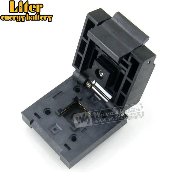 QFN64 MLP64 MLF64 QFN 64B 0.5 01 Enplas 9x9 мм 0 5 Шаг тестовый Выжимной разъем IC|Демонстрационные