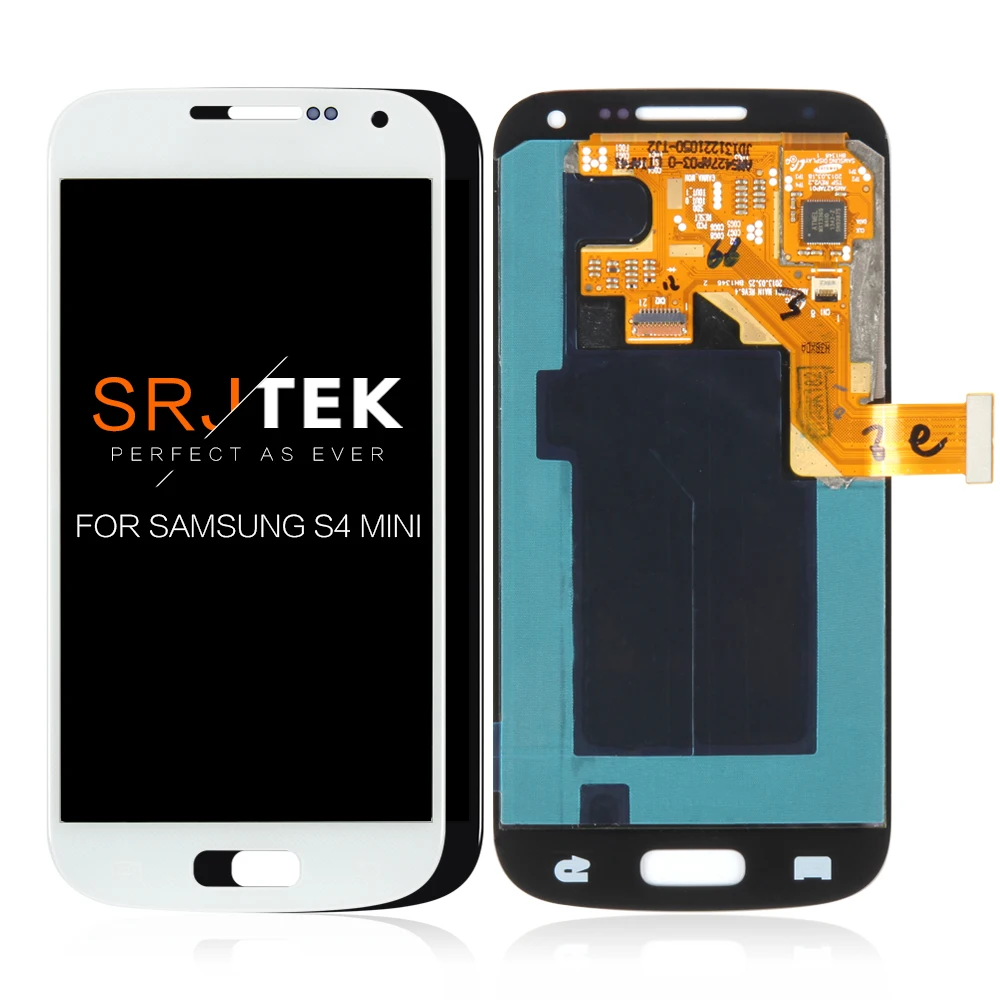 Для Samsung Galaxy S4 Mini i9195 i9190 i9192 ЖК дисплей сенсорный экран дигитайзер рамка Полная