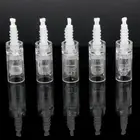 Сменные иглы для картриджей с байонетным соединением 50 шт.лот для дермапена Dr pen Microneedles 9 12 24 36 42 pin  Nano Microblading MTS PMU