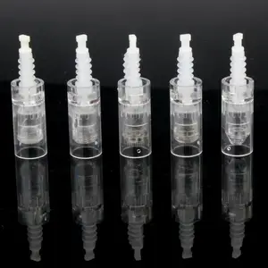 Сменные иглы для картриджей с байонетным соединением 50 шт.лот для дермапена Dr pen Microneedles 9 12 24 36 42 pin  Nano Microblading MTS PMU