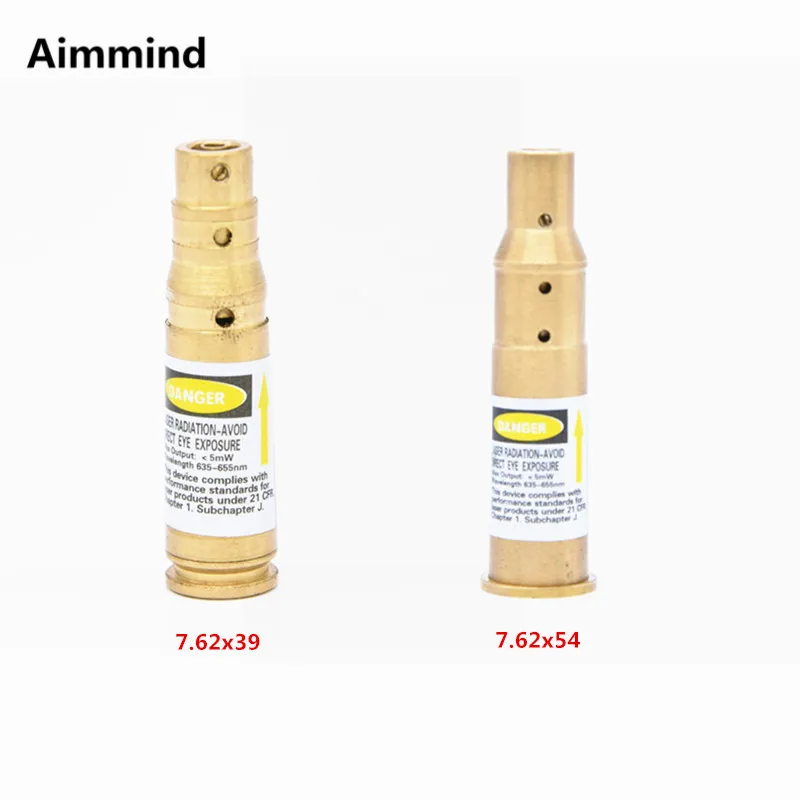 Тактический CAL 7,62X39 7,62X54 Картридж красный лазерный Диаметр Sighter Латунь Регулировка прицеливание с помощью коллиматорного прицела для охотничьего ружья винтовка