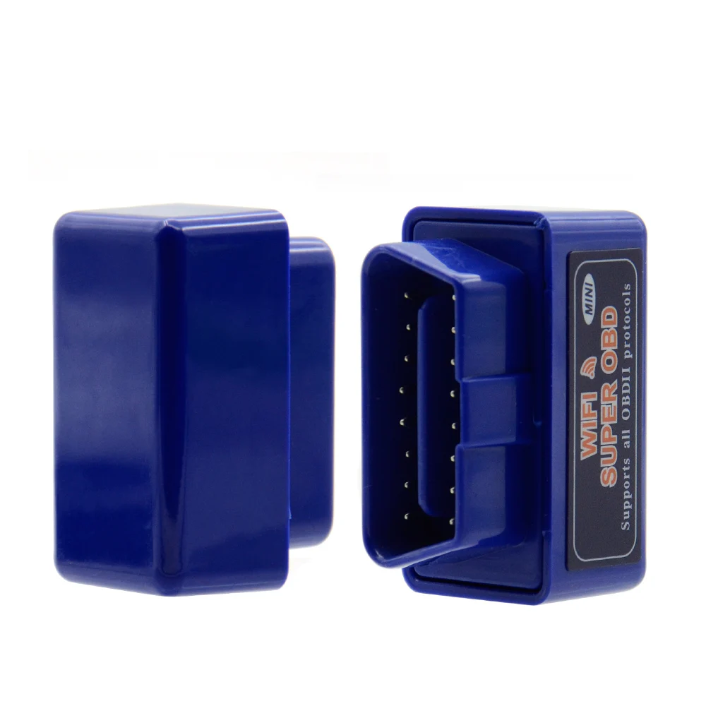 Мини ELM327 WiFi ELM 327 OBDII автомобильный диагностический инструмент сканер для IOS Android