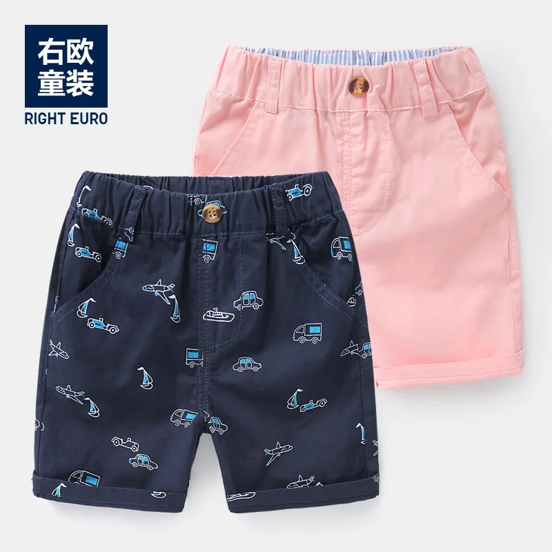Шорты для мальчиков штаны в европейском стиле лето 2019 новая детская одежда