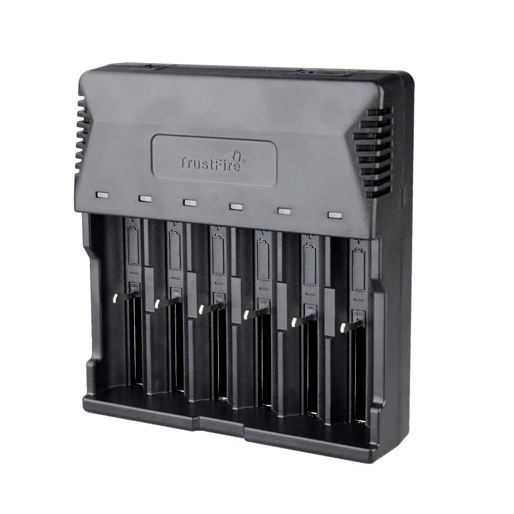TrustFire TR 012 литий ионный аккумулятор зарядное устройство 3 7 V 18650 14500 14650 1 2 AA/AAA