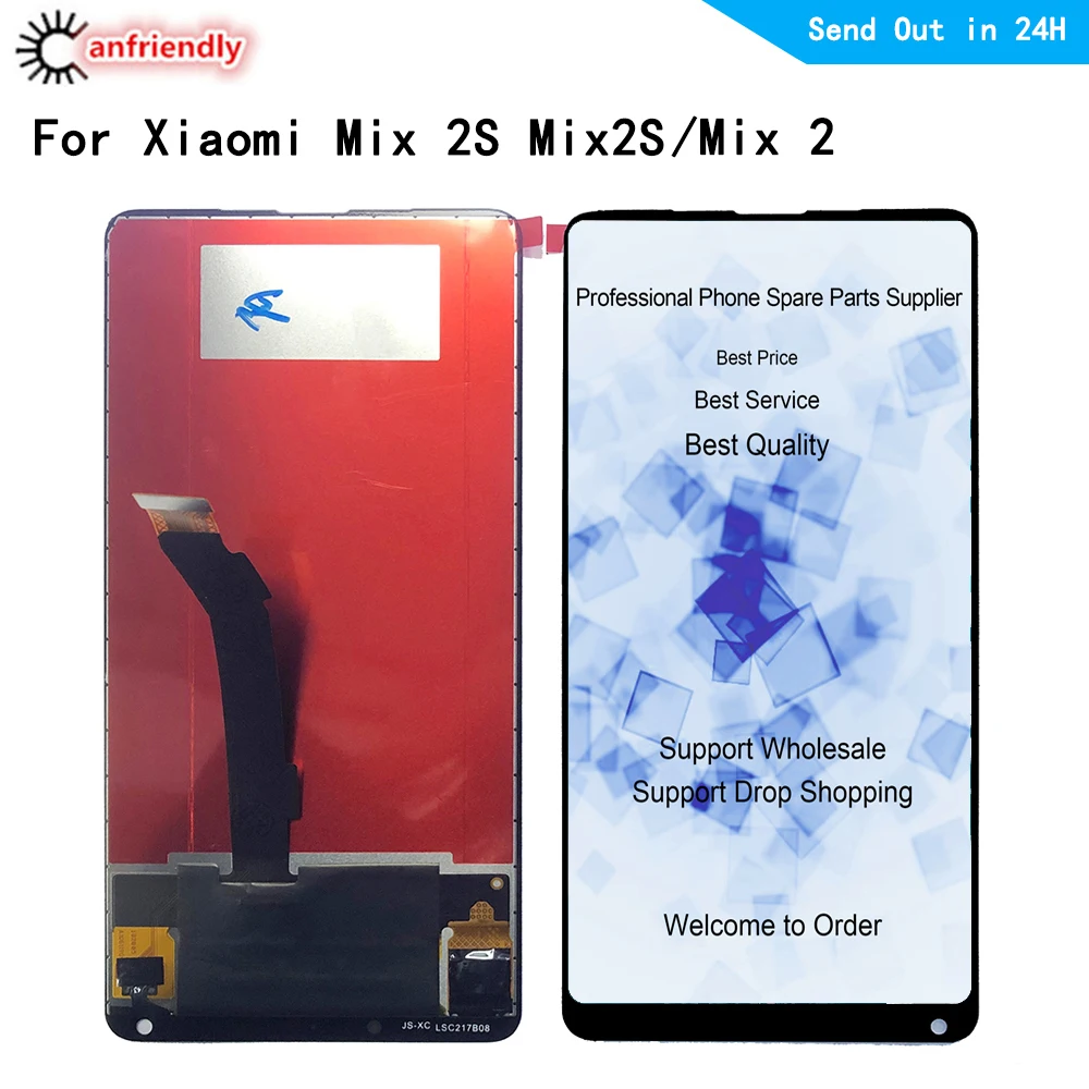 5 99 &quotдля Xiaomi Mix 2 S Mix2S MIX2 ЖК дисплей + сенсорный экран дигитайзер Рамка в сборе