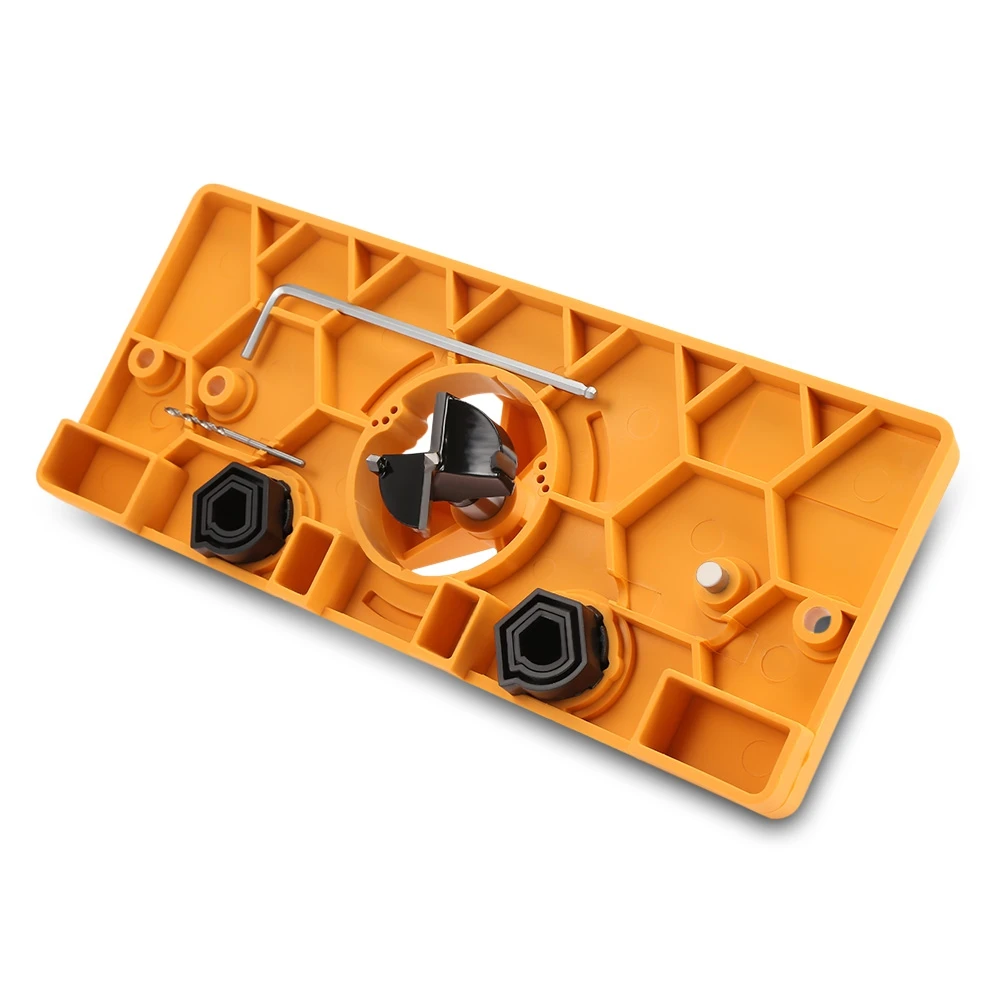 

35MM Concealed Hinge Drilling Jig Woodworking Drill Guide Set DIY Tools
