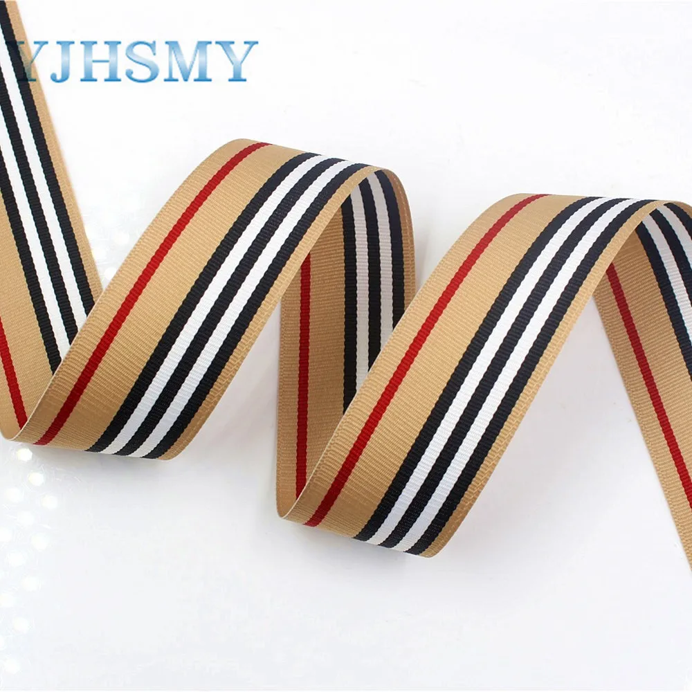 YJHSMY I 181109 184 38 мм 10 ярдов Двусторонняя полоса термопечать grosgrain Свадебные