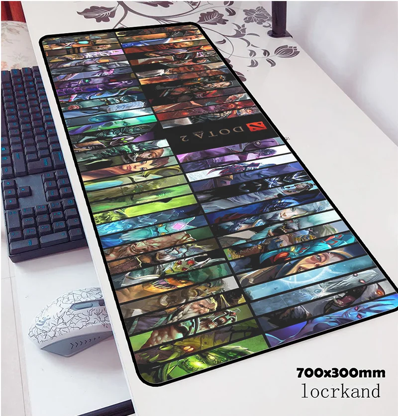 Коврики для мыши dota 70x30 см коврик ноутбука компьютерный locrkand игровой клавиатуры |