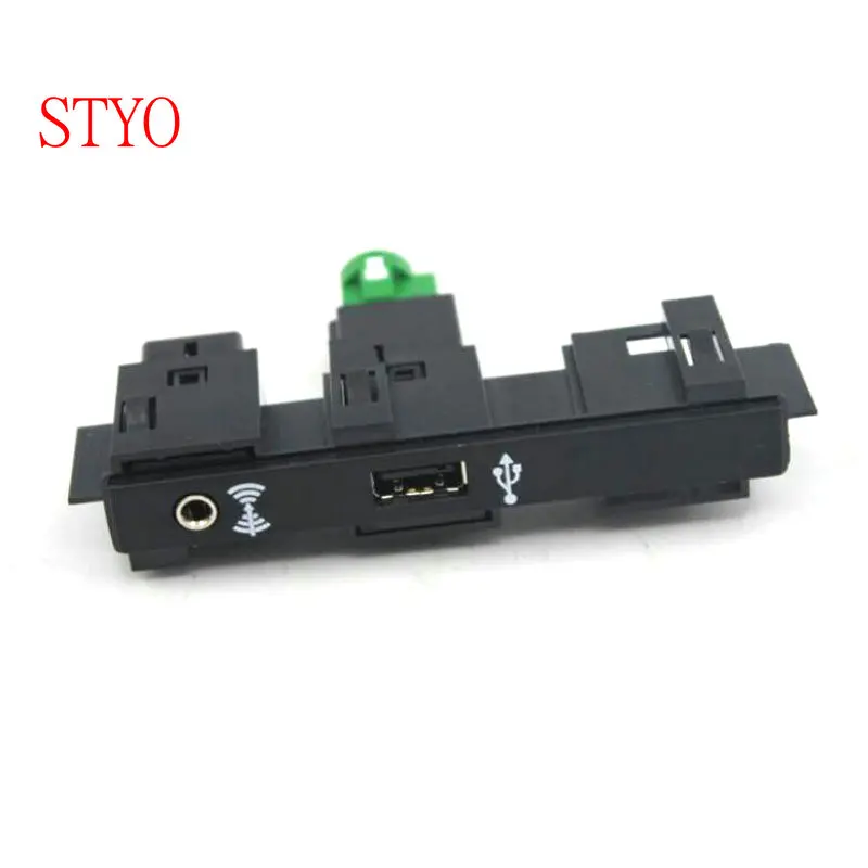 STYO VW Carplay Cap Socket MDI USB AMI + провод/кабель/жгут проводов для Tiguan Touran 2017 2018|Кабели