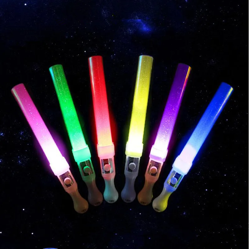 

Love Heart Pentagram Shaped Light Sticks LED Flashing Stick Children Gift Toys Halloween Glow Party Supplies