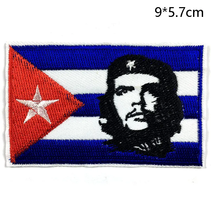 Лидер продаж! Нашивки Che Guevara Hero с вышивкой 80*80 мм|Заплатки| |