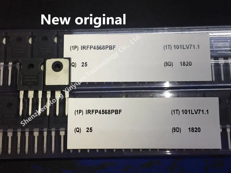 IRFP4568PBF IRFP4568 150V 171A один N Channel HEXFET Мощность MOSFET в TO 247AC посылка 247 новый оригинальный
