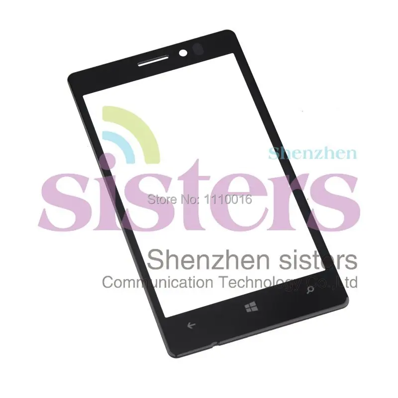 10 шт./лот новые сменные Черные Стеклянные линзы для Nokia Lumia 925 бесплатная доставка |