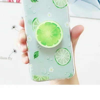 Чехол для Xiaomi Redmi 6a 6, чехол для Xiaomi Redmi note 5 mi 8 lite mi a2 lite 4x 4a 5a Redmi 5 plus mi 6 a1, чехол с подставкой и держателем - Цвет: Светло-зеленый