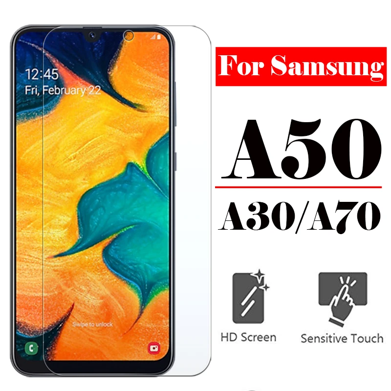 Защитное стекло для samsung galaxy a70 закаленное a50 Защитная пленка экрана samsun a 70 50 30