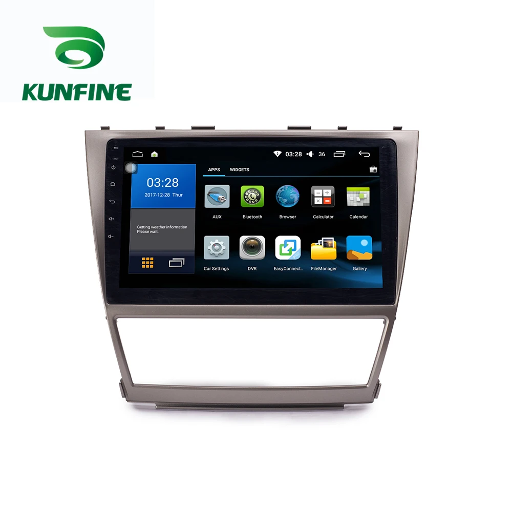 Восьмиядерный 1024*600 Android 8,1 автомобильный DVD gps навигатор плеер Deckless стерео для Toyota Camry 2007-2011 радио головное устройство