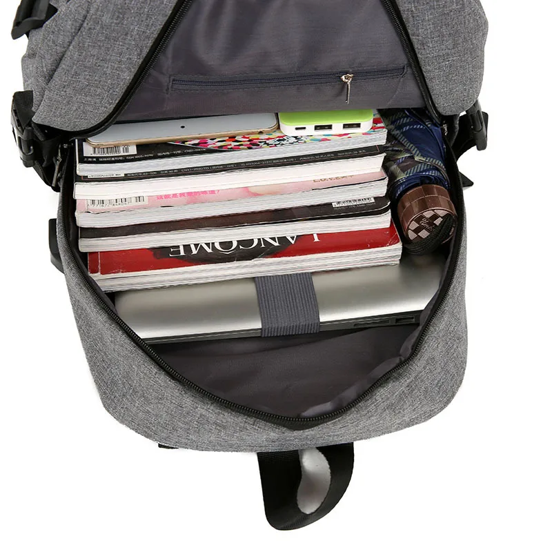 2019 Men Leisure Laptop Backpack USB Charging Sling Bag School Rucksack Duffel Bags Sac A Dos Mochila Orthopedic | Багаж и сумки