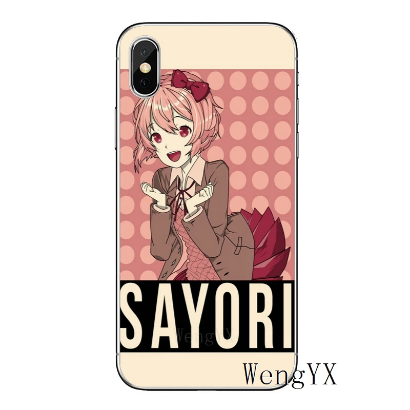 Doki Literature Club Аниме для Xiaomi Redmi S2 5 plus 6A 4A 4x Note 3 4 5 5A 6 Pro Pocophone F1 TPU мягкий чехол для телефона чехол - Цвет: Literature-Club-A-02