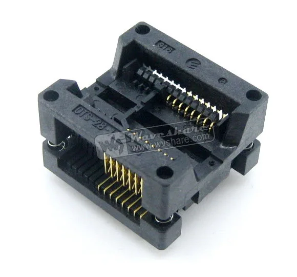 OTS 16 (28) 1 27 04 Enplas IC ожога в тестовом сокете адаптер мм Шаг SOP16 SO16 SOIC16 пакет