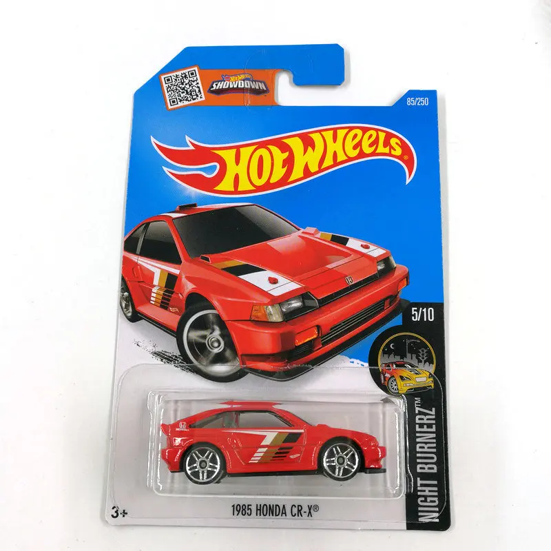 hot Wheels 1: 64 Car 1985 HONDA CR-X коллектор издание металлические Литые автомобили коллекция детские игрушки автомобиль в подарок
