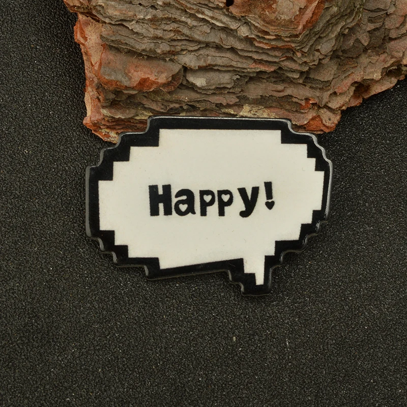 Женская Брошь в виде маленького мультяшного улыбающегося лица|lip brooch|face broochbrooch girl