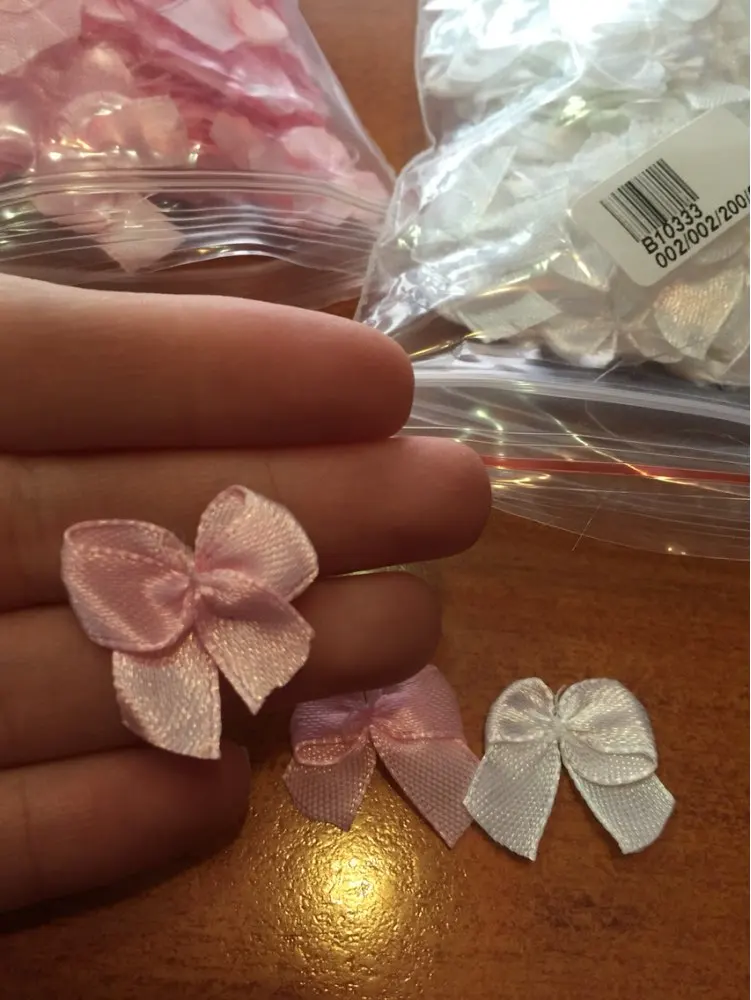 200 шт. розовые мини ленты с бантом|accessories accessories|accessories sewingaccessories decorative |