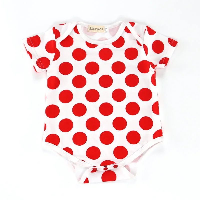 2018 боди для маленьких девочек летняя одежда в горошек хорошего качества