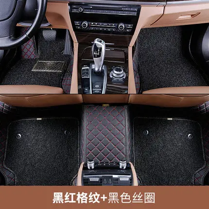 Для BMW серий 7 E65 E66 730Li 735Li 740Li 745Li 750Li 760Li 730i 735i 740i 745i 740d 3D линованные коврики Custom fit