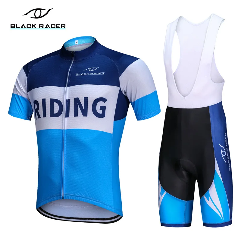 

Профессиональный дышащий черный комплект из Джерси для езды на велосипеде, одежда для езды на горном велосипеде с коротким рукавом, Мужская...