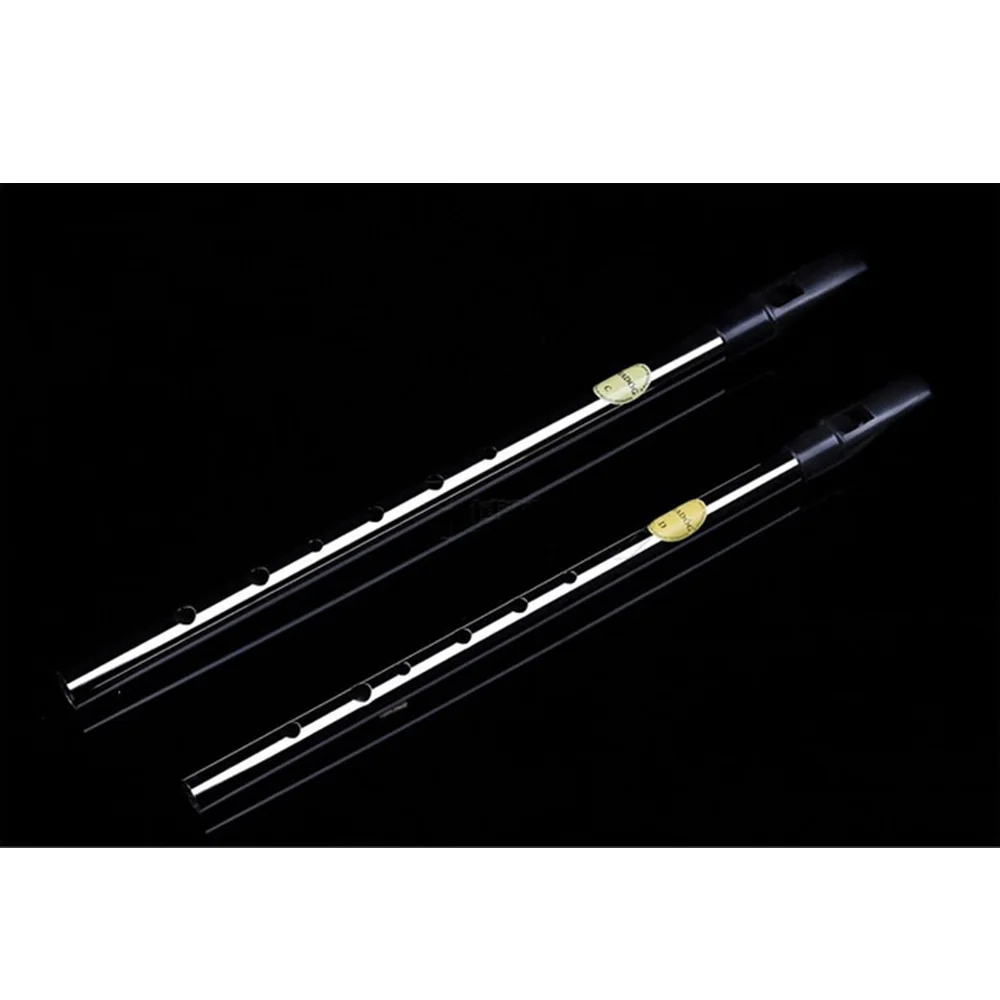 

Feadog Nickel-Plating Irish Whistle C or D Key Tone Flute Sweet Penny Whistle Tin Whistle Free Shipping