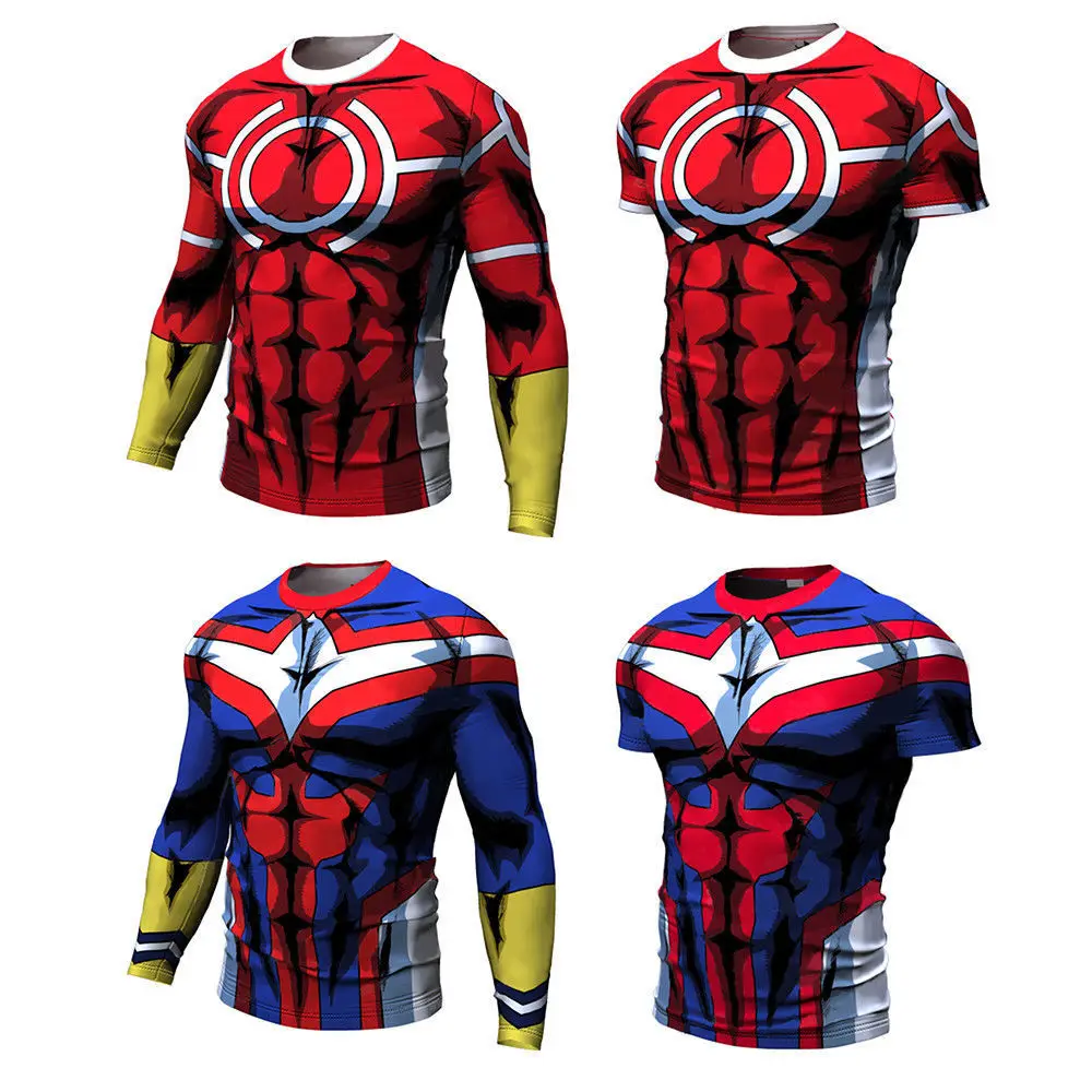 Men's Summer T-shirts: My Hero Academia Midoriya Izuku 3D Printing School College Style Tops - Boku No Hero Academia T Shirt image 3
