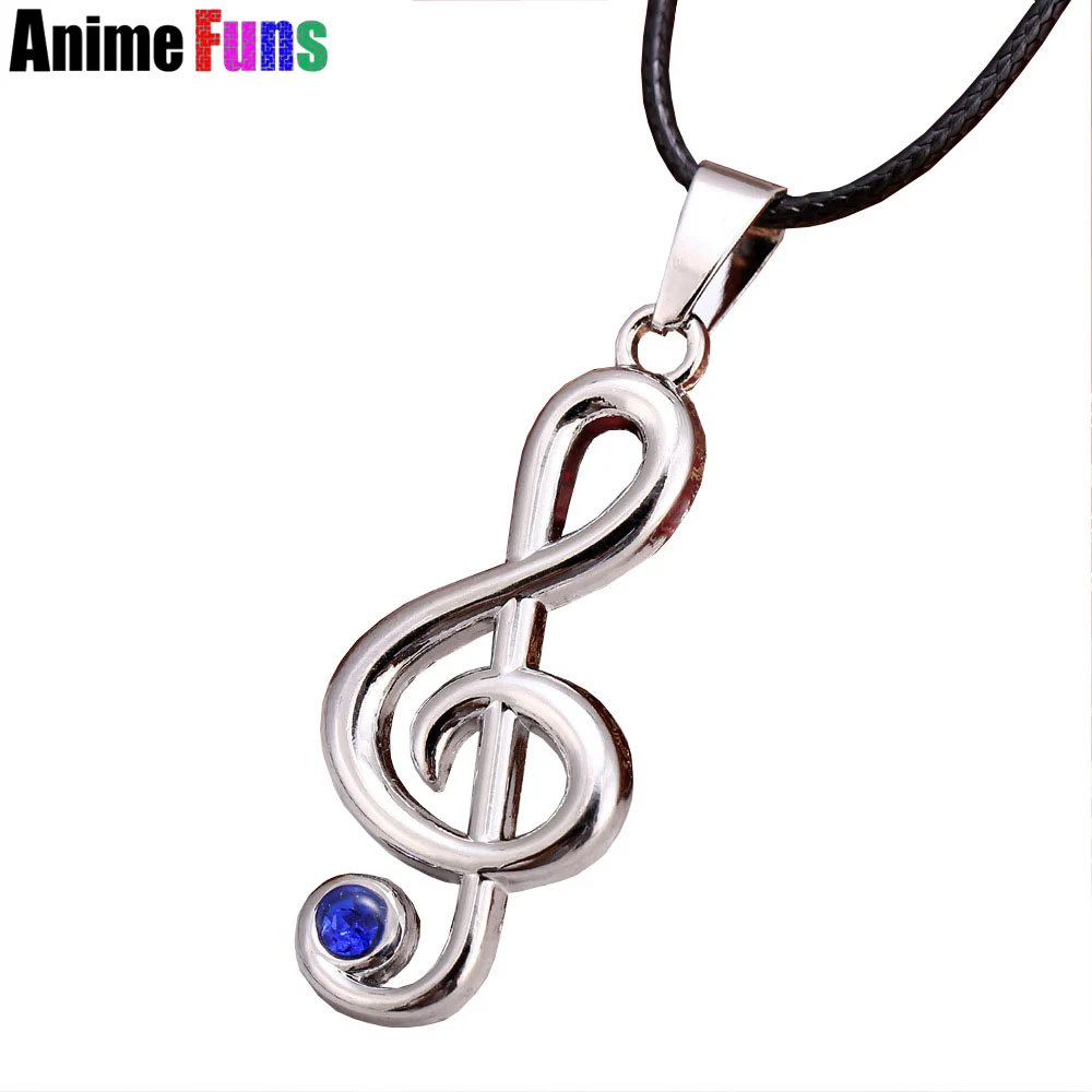 Новое популярное аниме милое музыкальное ожерелье чокер кулоны изысканные