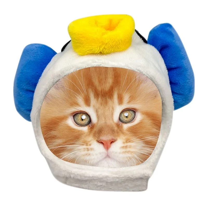 Dogs Cats Cartoon Costumes Cute Animals Shapes Lovely Outfits Hat Cap Dog Headband Headwear for Bulldog Yorkie Teddy Cats