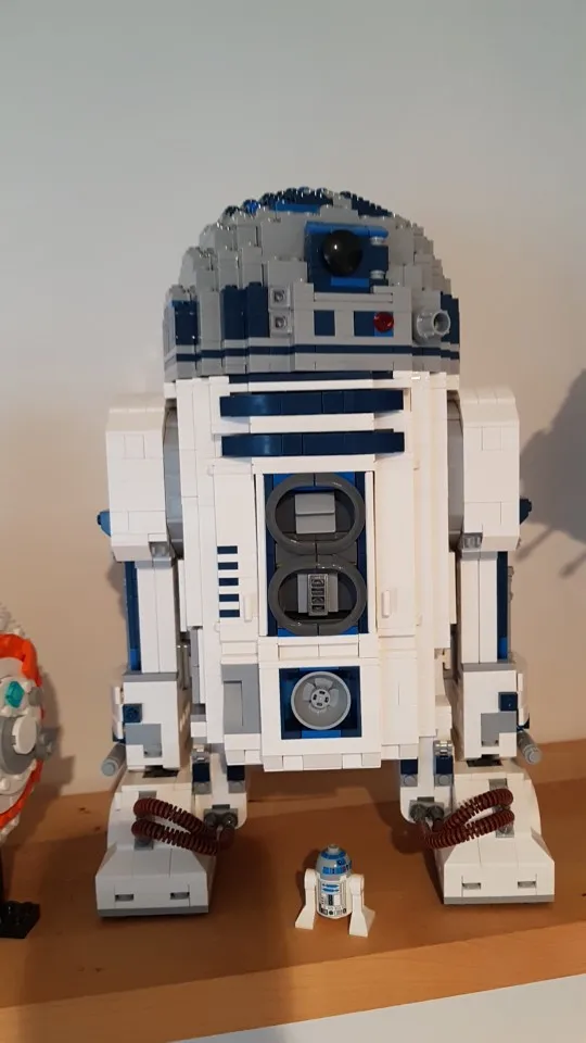 Звездный план войны Робот R2D2 строительные блоки игрушки|Блочные конструкторы| |