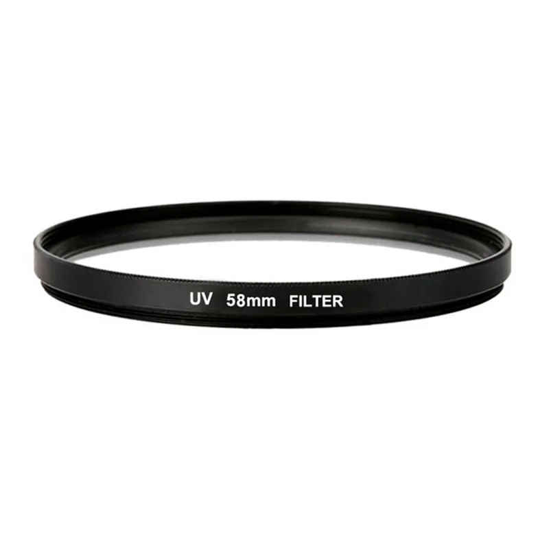 58 мм УФ фильтр + крышка объектива для Sony Nikon Canon EOS 400D 550D 500D 600D 1100D 450D 350D 70D 60D 700D 650D|58mm uv