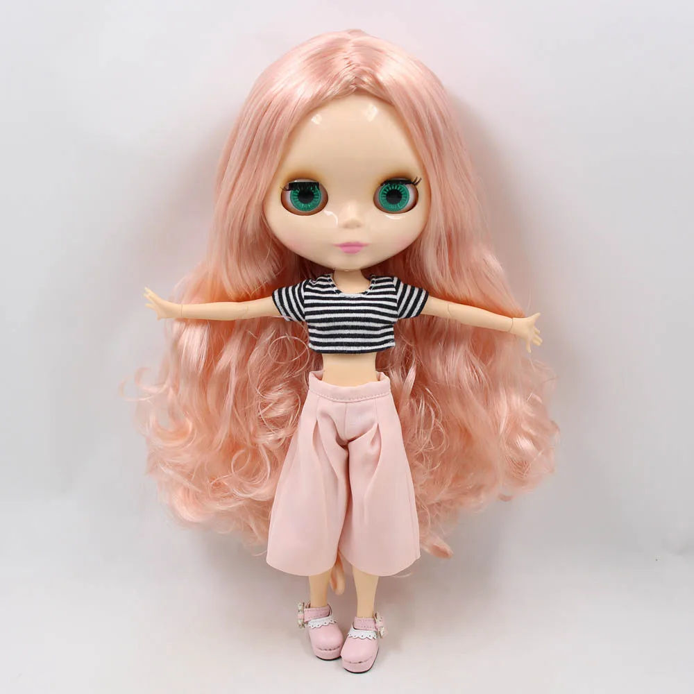 Ледяной DBS Blyth кукольные 1/6 персикового цвета микс светлые волосы натуральная