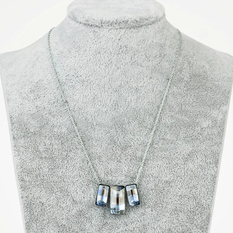 Ожерелье с австрийским кристаллом Neoglory Очаровательное ожерелье сияющим