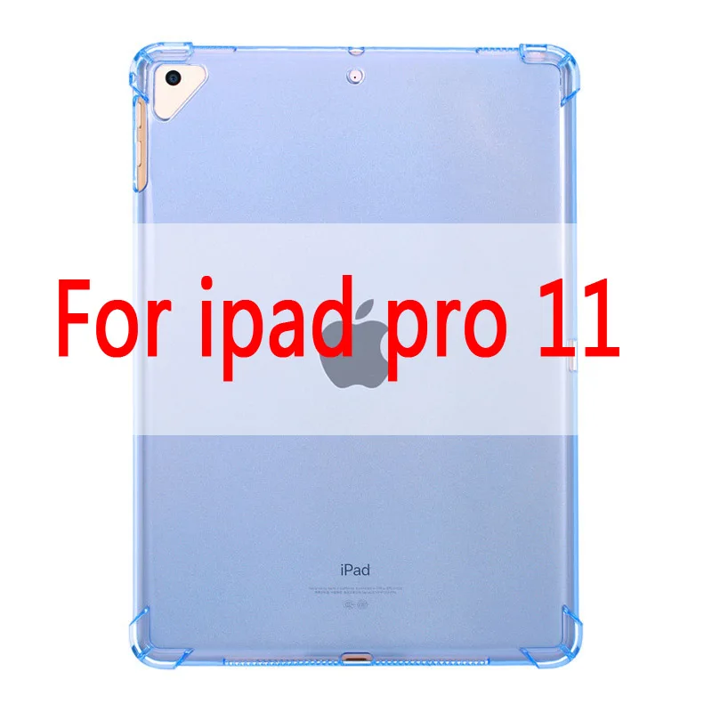 For ipad pro 11 Чехол для нового iPad 9,7 ''прозрачный силиконовый чехол с подушкой безопасности для iPad Air 1 2 Mini 5 4 3 2 чехол для iPad 10,5'' - Цвет: For ipad pro 11