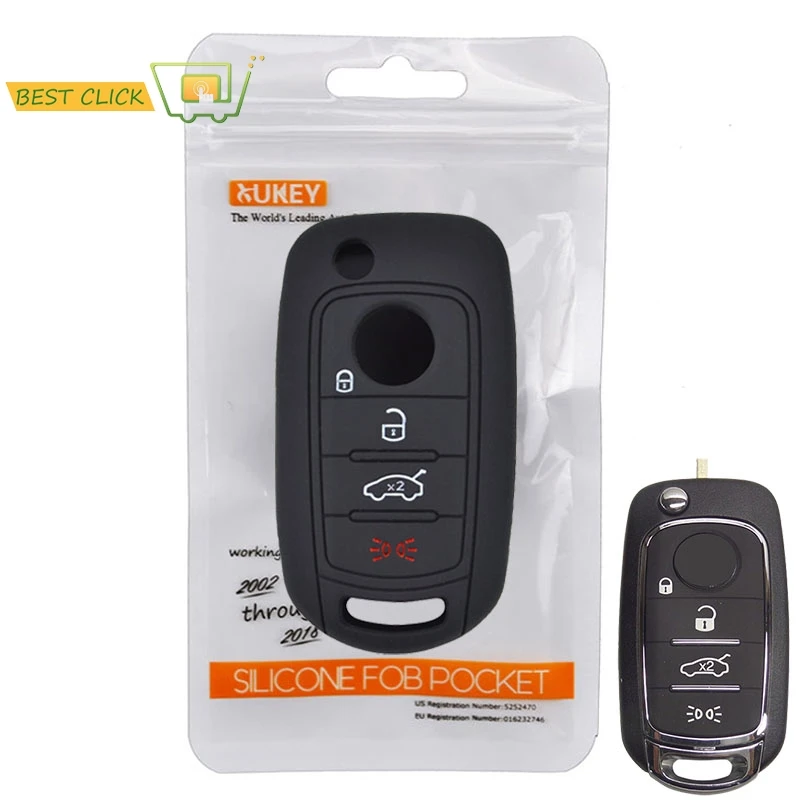 Силиконовый чехол для ключей Fiat Cronos Egea 500X Toro Tipo Dodge Neon Keyless Fob оболочка кожа брелок