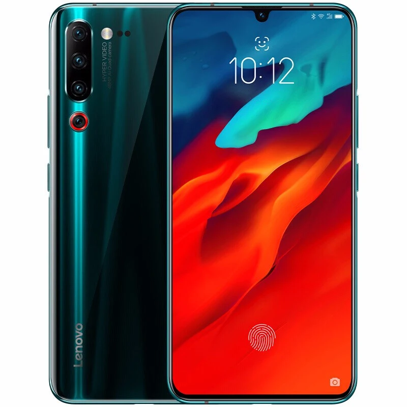 Смартфон lenovo Z6 Pro 4G 6 39 'ɺndroid 9 0 Восьмиядерный процессор Snapdragon 855 8 ГБ ОЗУ 128 Гб