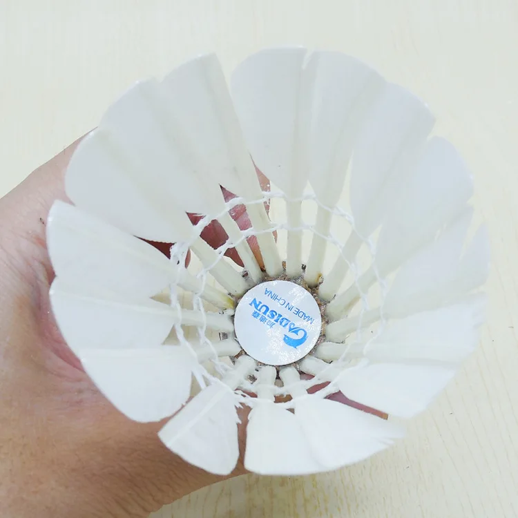 2017 тренажерный зал тренировки Бадминтон шар 12 шт. высокое качество Воланы с