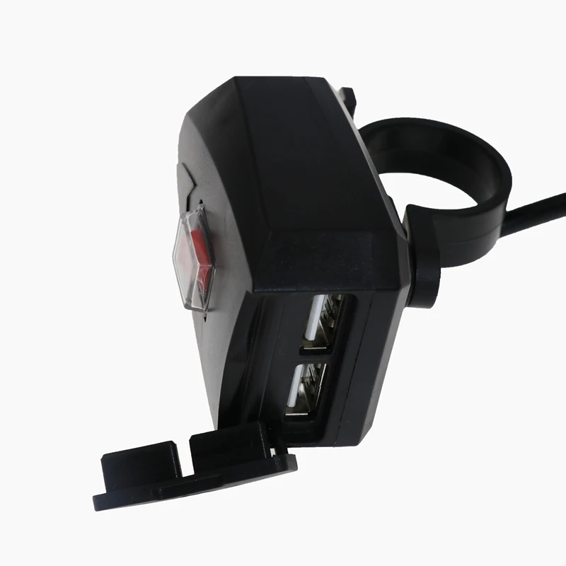 Водонепроницаемое зарядное устройство для мотоцикла MoFlyeer 10 80 В 2 4 А USB