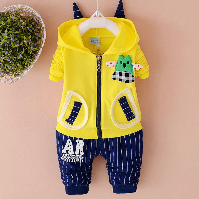 children clothing set Kids boys sport suits Summer jackets hoodies + pants 2 pcs Tracksuit baby Fashion wholesale outwear 1 year | Детская