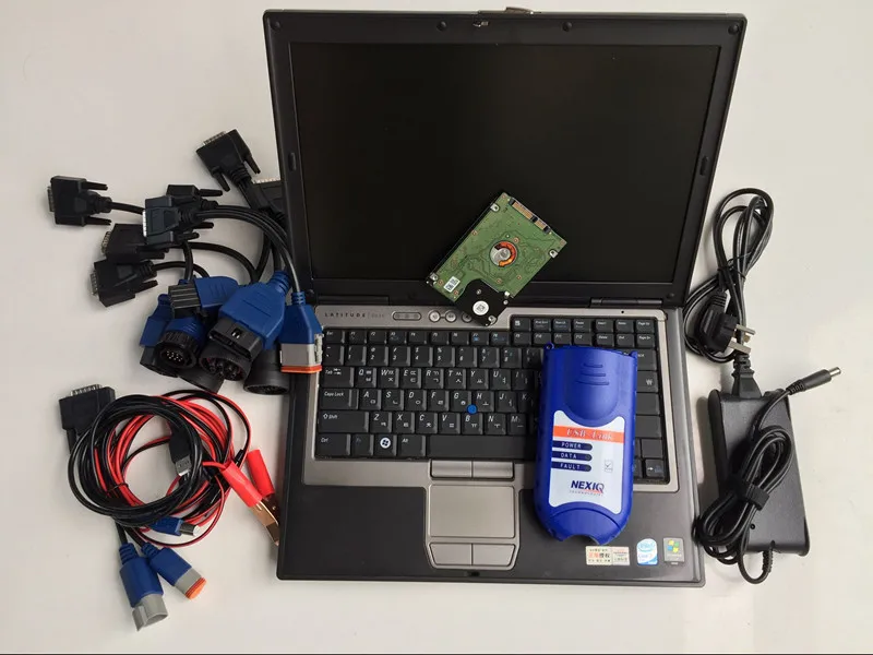 NEXIQ 125032 USB Link полный комплект дизельный тяжелый грузовик диагностический