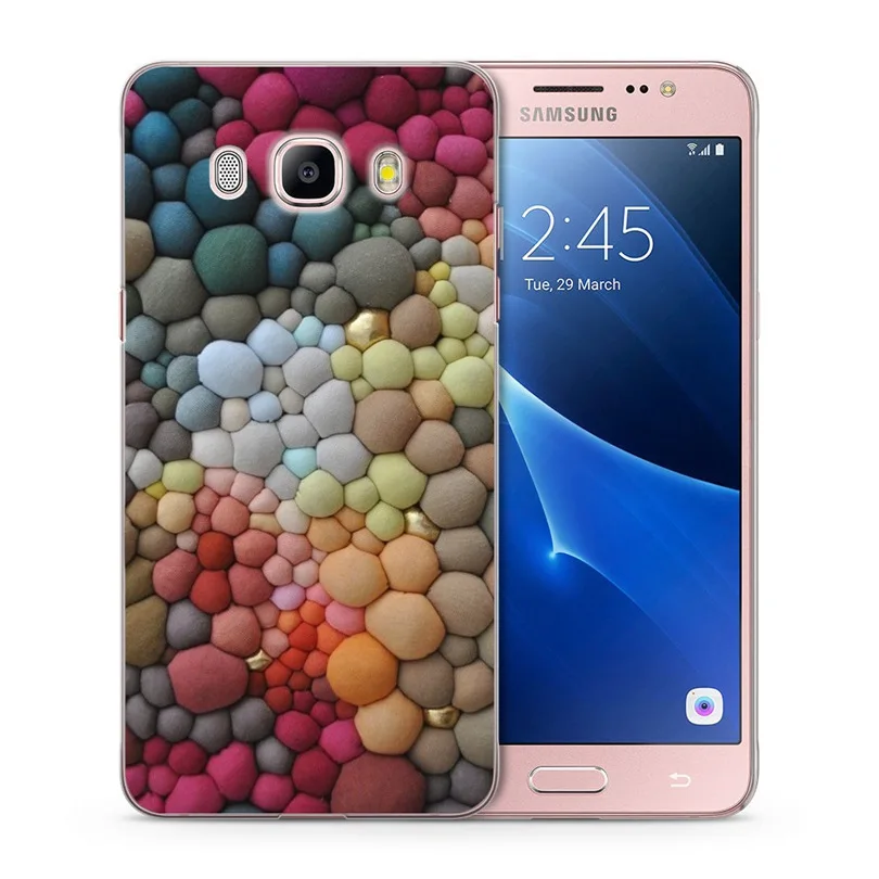 Чехол для Samsung Galaxy A3 A5 2016 2015 2017 prime J1 J3 J5 J7 ТПУ цветной ландшафт мягкий разноцветный