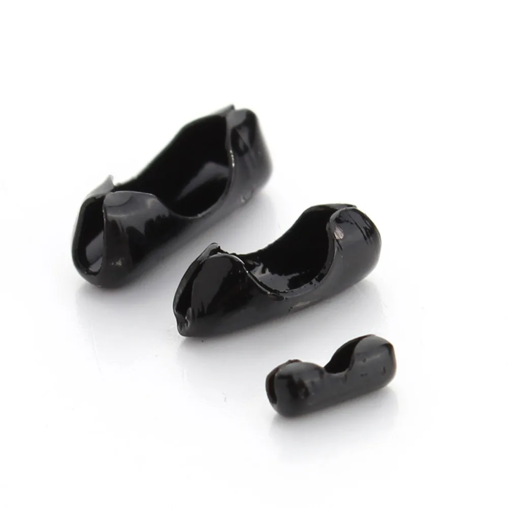 200pcs/lot Diameter 1.5/2/2.4/3.2 mm Ball Chain Connectors Clasps Gold/Silver For DIY Jewelry Findings Making Supplie | Украшения и